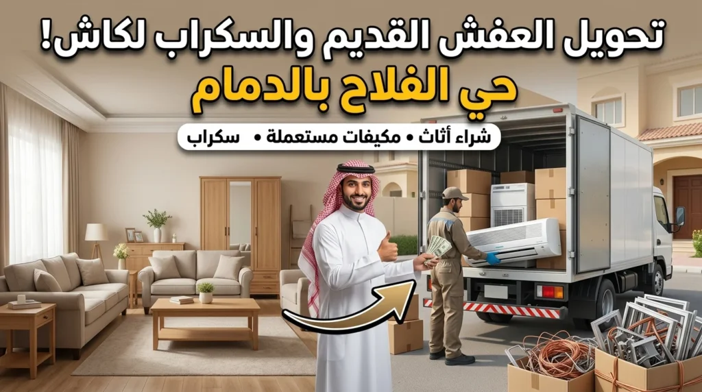 شراء الاثاث المستعمل بالدمام حي الفلاح شراء سكراب ومكيفات بأعلى سعر