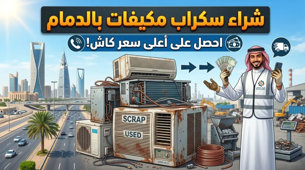 شراء سكراب مكيفات بالدمام بيع مكيفك الخربان اليوم بأعلى سعر كاش