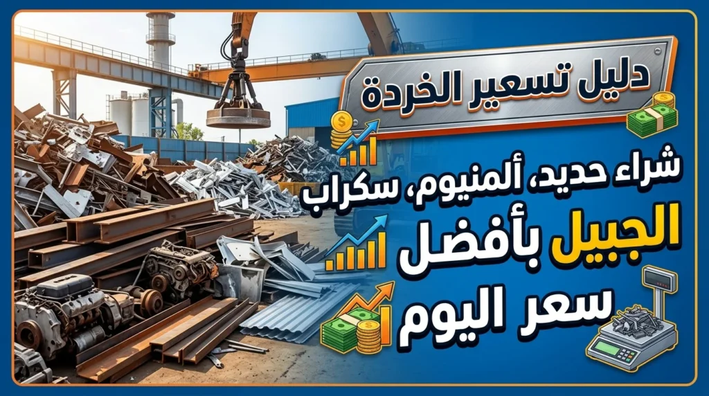 دليل تسعير الخردة شراء حديد الالمنيوم سكراب الجبيل بأفضل سعر اليوم
