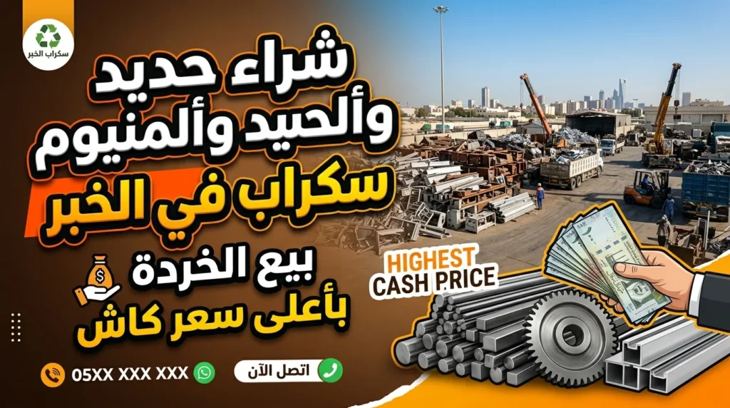 شراء حديد وألمنيوم سكراب في الخبر بيع الخردة بأعلى سعر كاش