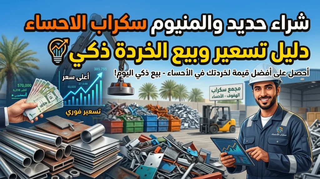 شراء حديد والمنيوم سكراب الاحساء دليل تسعير وبيع الخردة ذكي