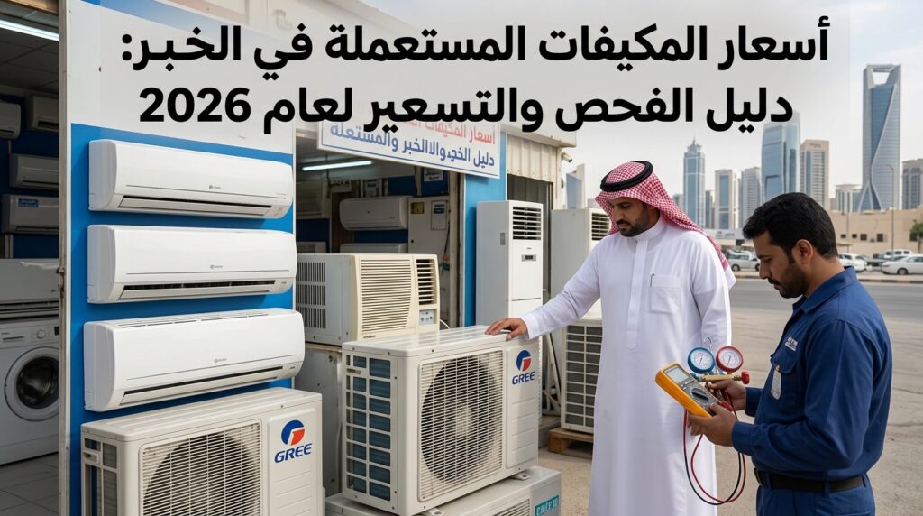 أسعار المكيفات المستعملة في الخبر: دليل الفحص والتسعير لعام 2026